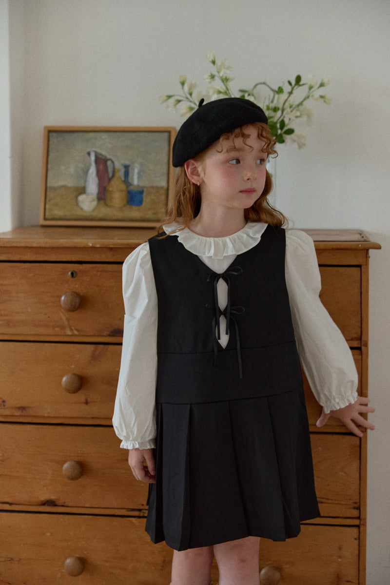 Berry Berry - Korean Children Fashion - #todddlerfashion - Yogurt Blouse - 3
