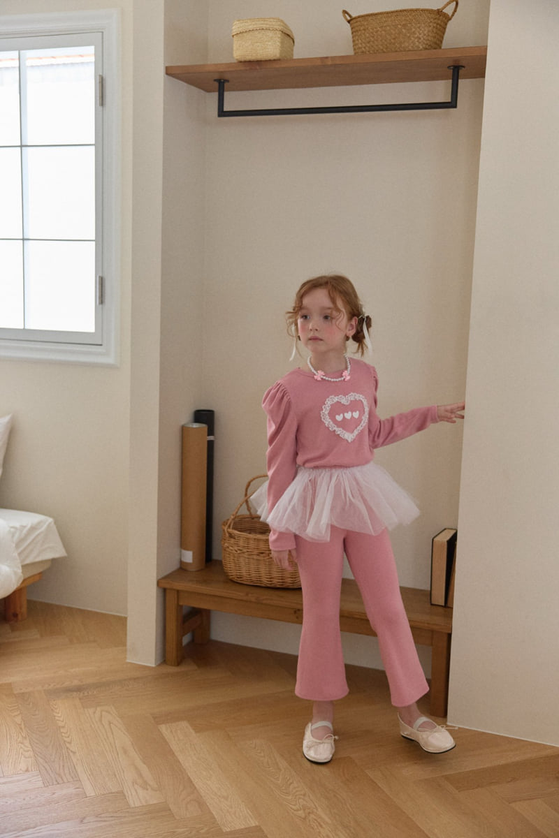 Berry Berry - Korean Children Fashion - #todddlerfashion - Heart in Heart Set - 11