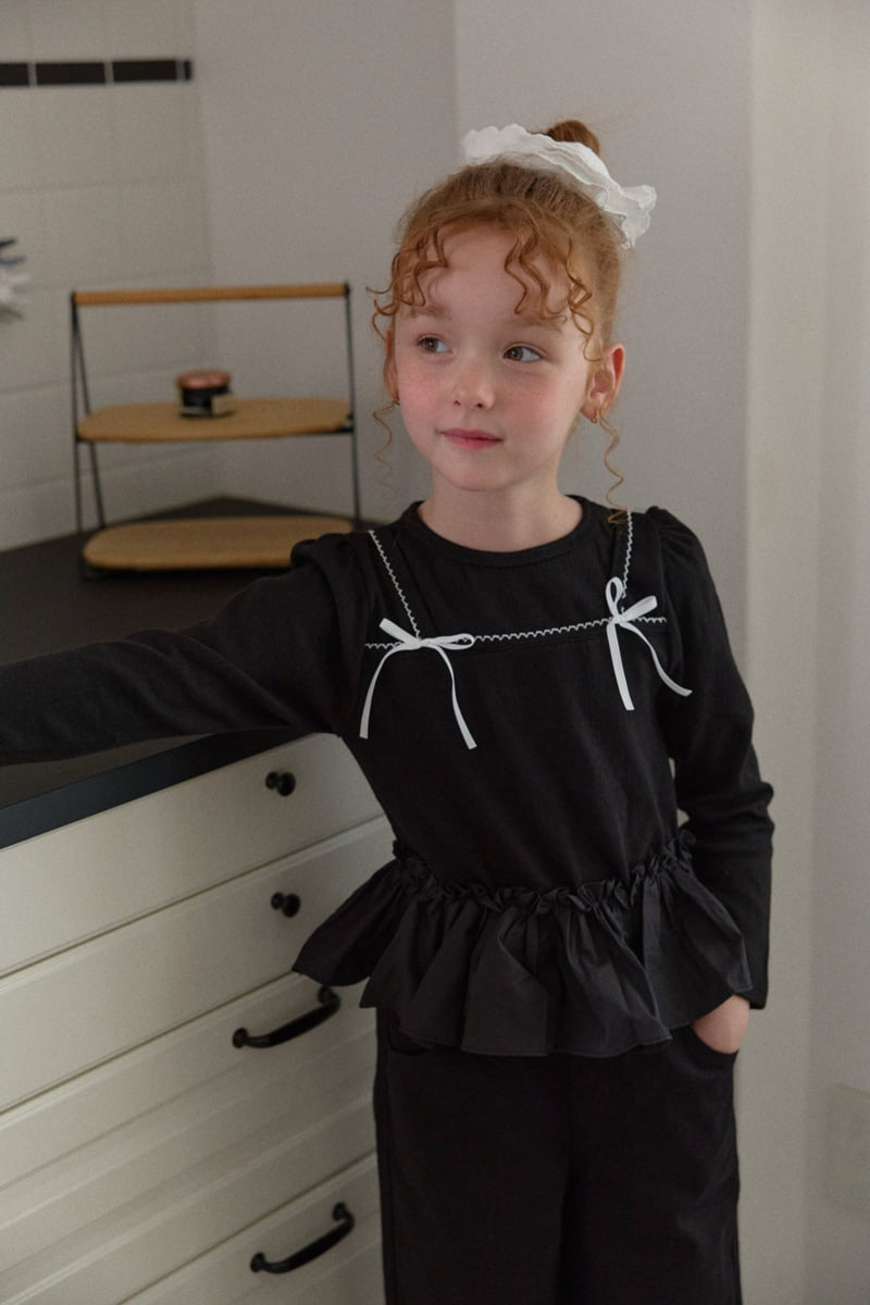 Berry Berry - Korean Children Fashion - #toddlerclothing - Rianna Bustier Tee - 6