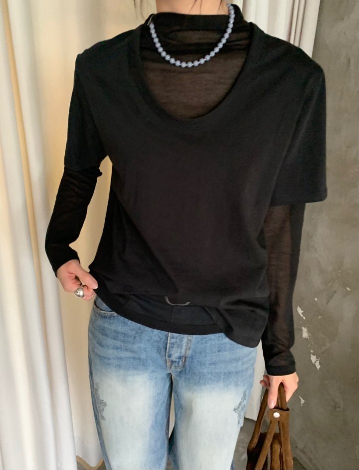 Better - Korean Women Fashion - #momslook - Losh High Neck Tee - 7