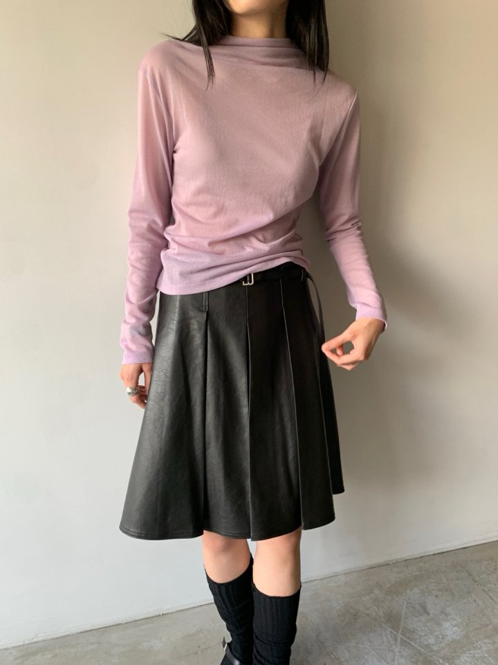 Better - Korean Women Fashion - #momslook - Losh High Neck Tee - 10
