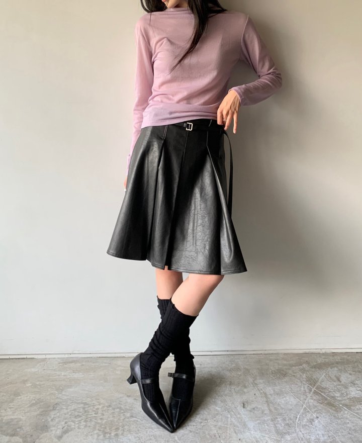 Better - Korean Women Fashion - #momslook - Losh High Neck Tee - 2