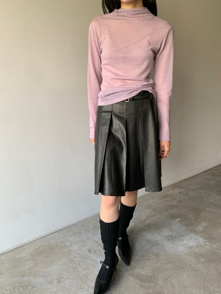 Better - Korean Women Fashion - #momslook - Losh High Neck Tee - 6