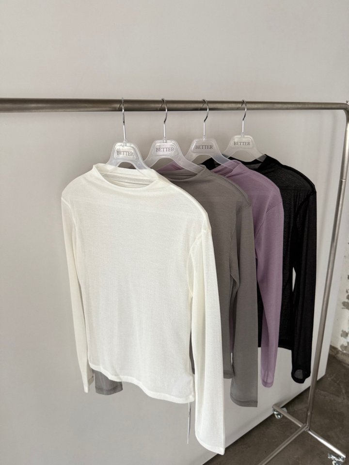 Better - Korean Women Fashion - #momslook - Losh High Neck Tee - 3