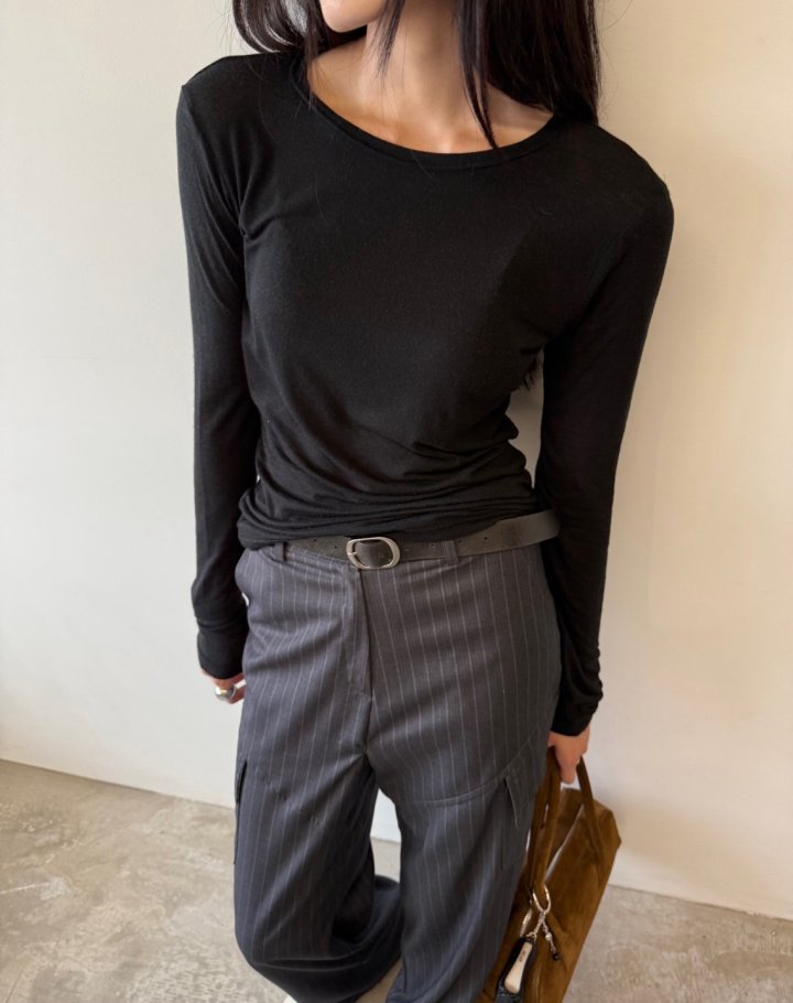 Better - Korean Women Fashion - #momslook - Bern Tee - 2