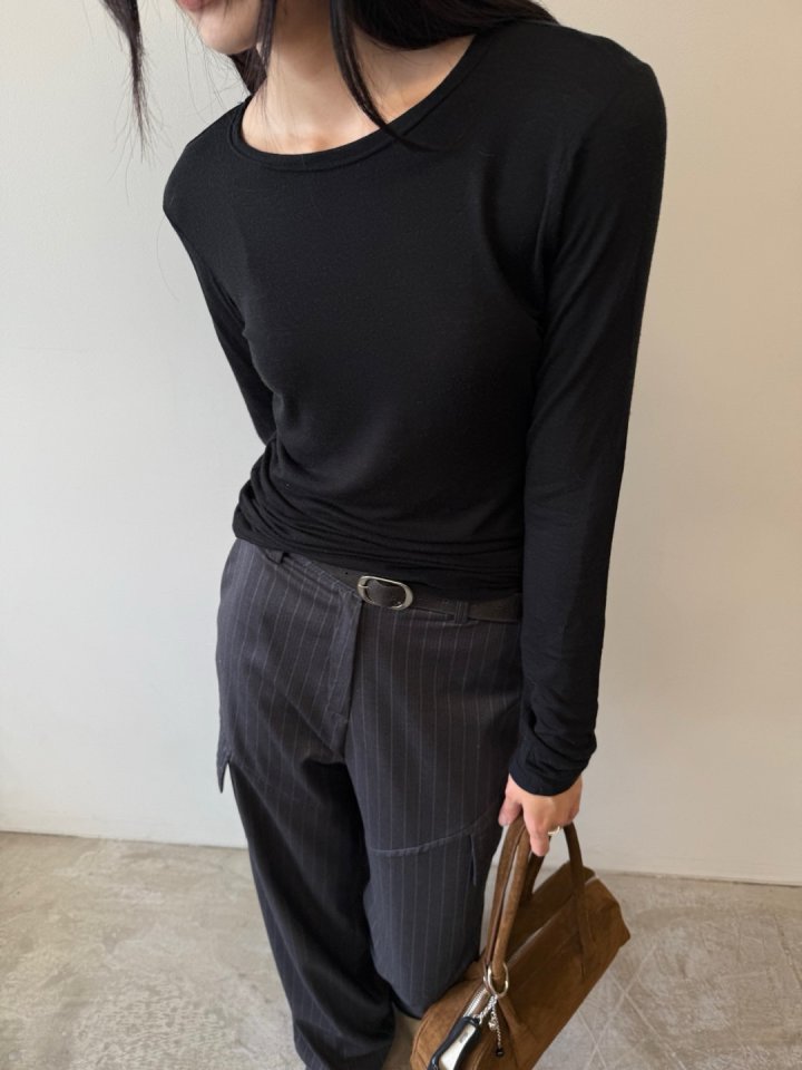 Better - Korean Women Fashion - #womensfashion - Bern Tee - 4