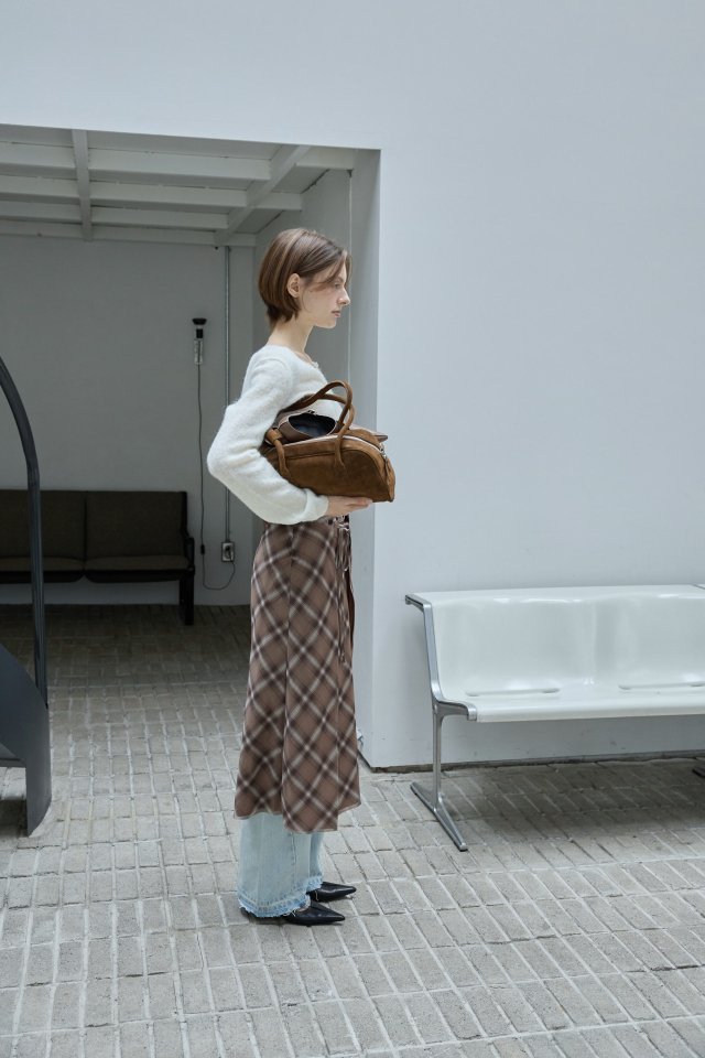 Better - Korean Women Fashion - #momslook - Muke Suede Cow Hide Bag - 7