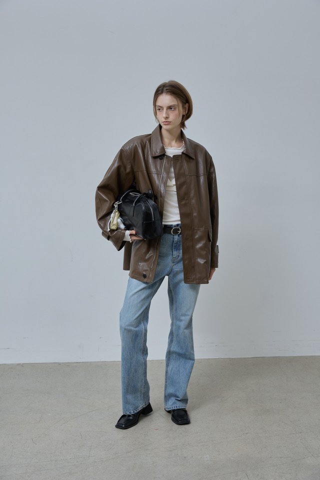 Better - Korean Women Fashion - #momslook - Lenno Leather Jacket - 6