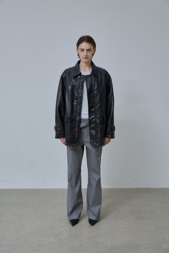 Better - Korean Women Fashion - #momslook - Lenno Leather Jacket - 7