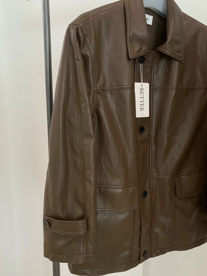 Better - Korean Women Fashion - #momslook - Lenno Leather Jacket - 2