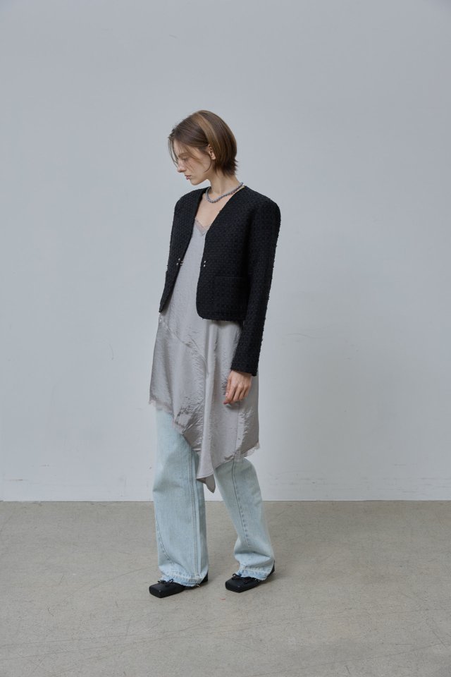 Better - Korean Women Fashion - #momslook - Hera Tweed Jacket - 4