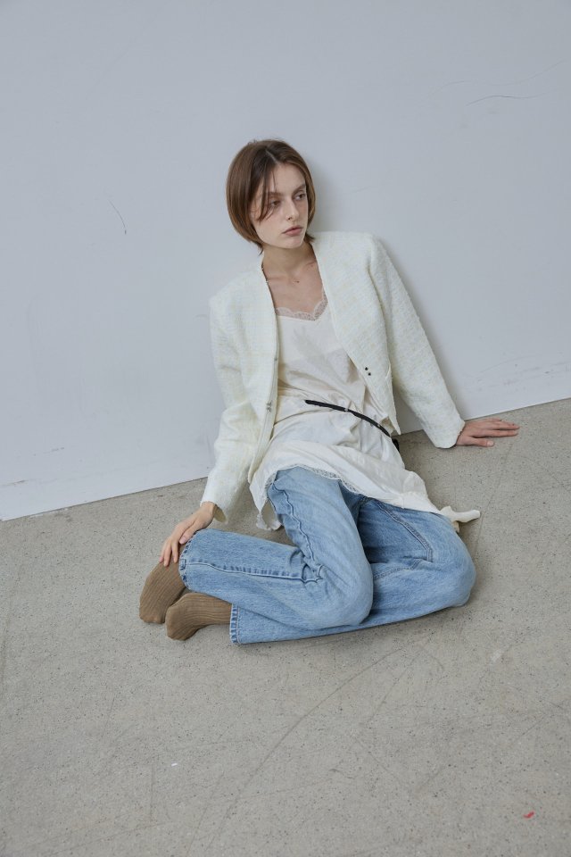Better - Korean Women Fashion - #momslook - Hera Tweed Jacket - 2