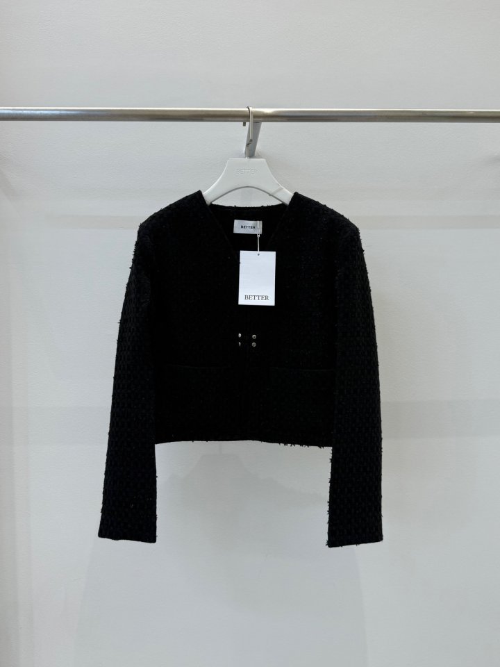 Better - Korean Women Fashion - #momslook - Hera Tweed Jacket