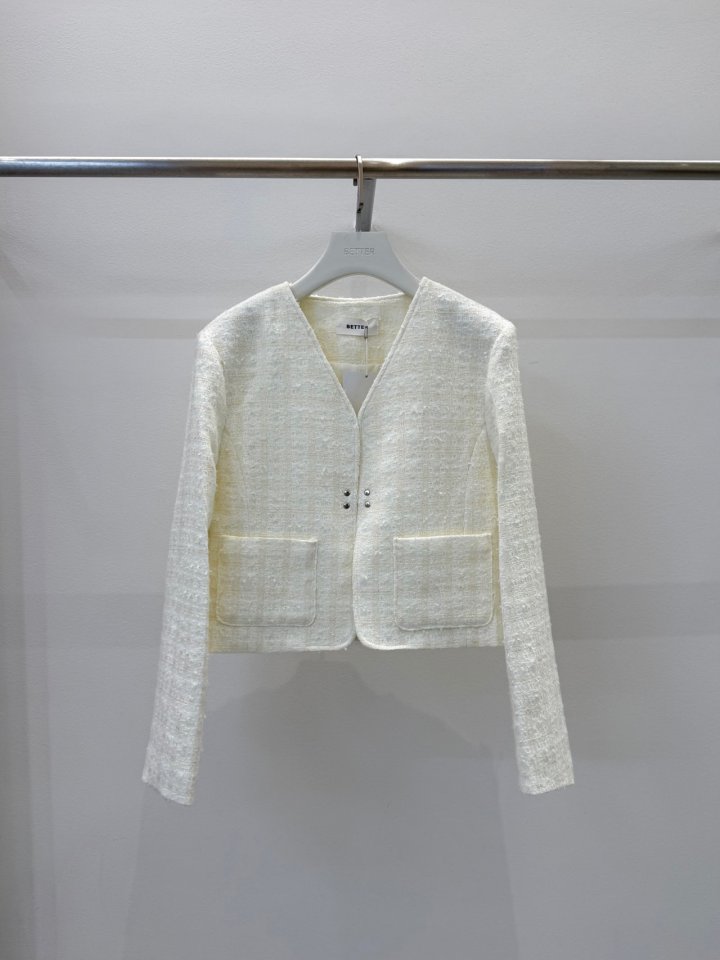 Better - Korean Women Fashion - #momslook - Hera Tweed Jacket - 2