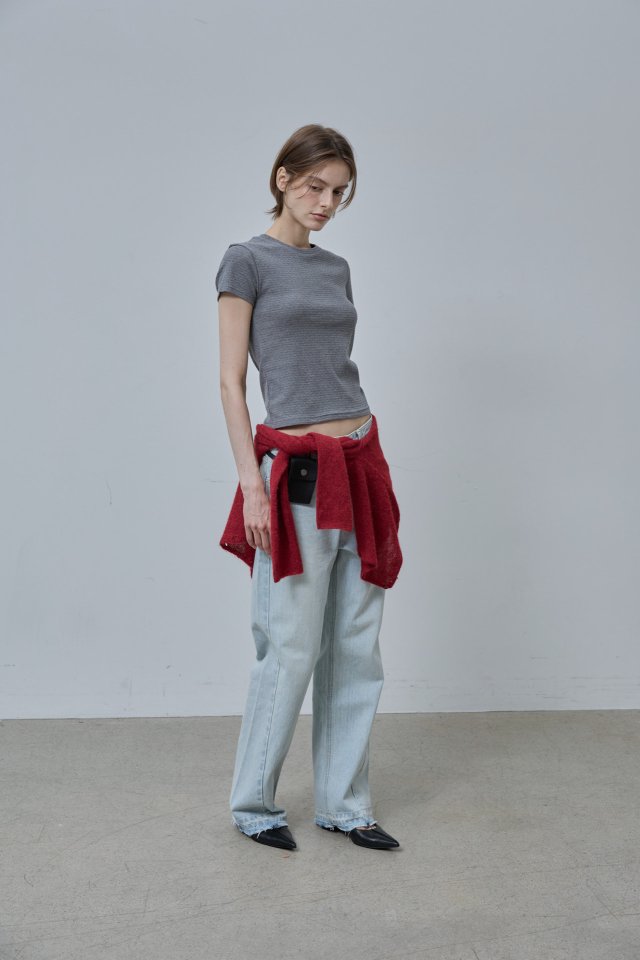 Better - Korean Women Fashion - #momslook - Pointel Tee - 6