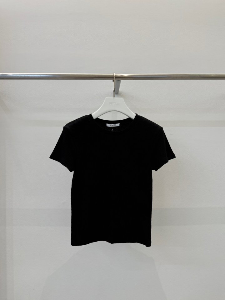 Better - Korean Women Fashion - #momslook - Pointel Tee - 2