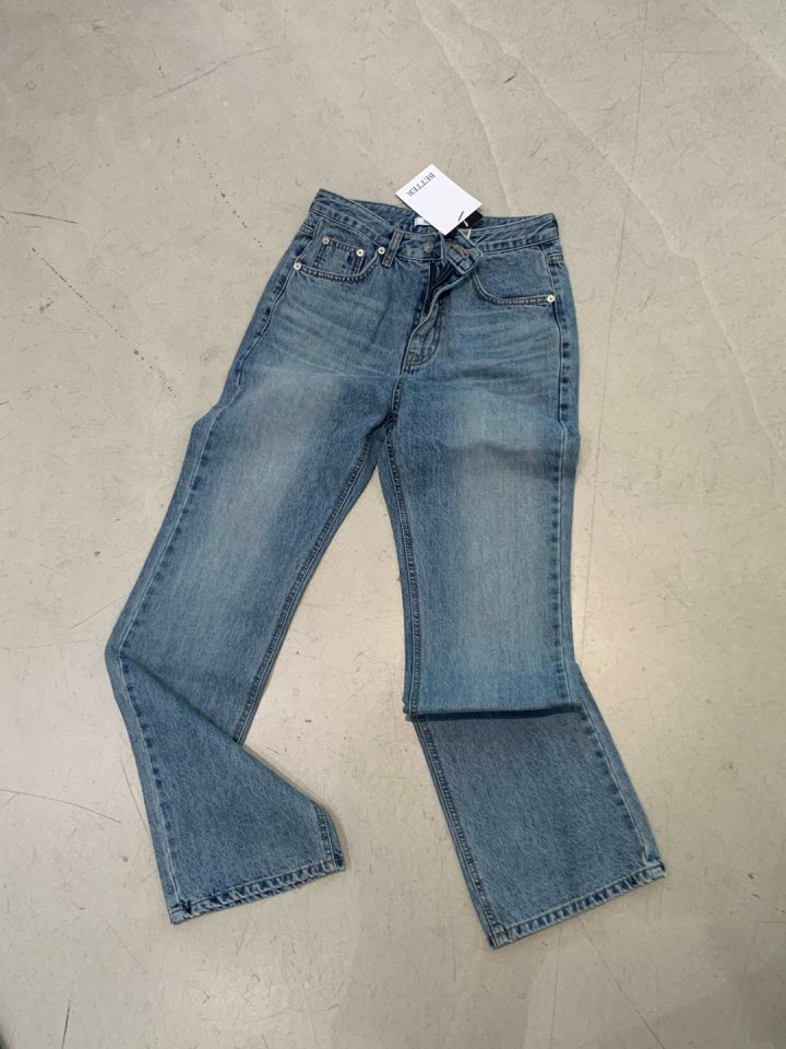 Better - Korean Women Fashion - #momslook - Patty Bootscut Denim Pants - 2