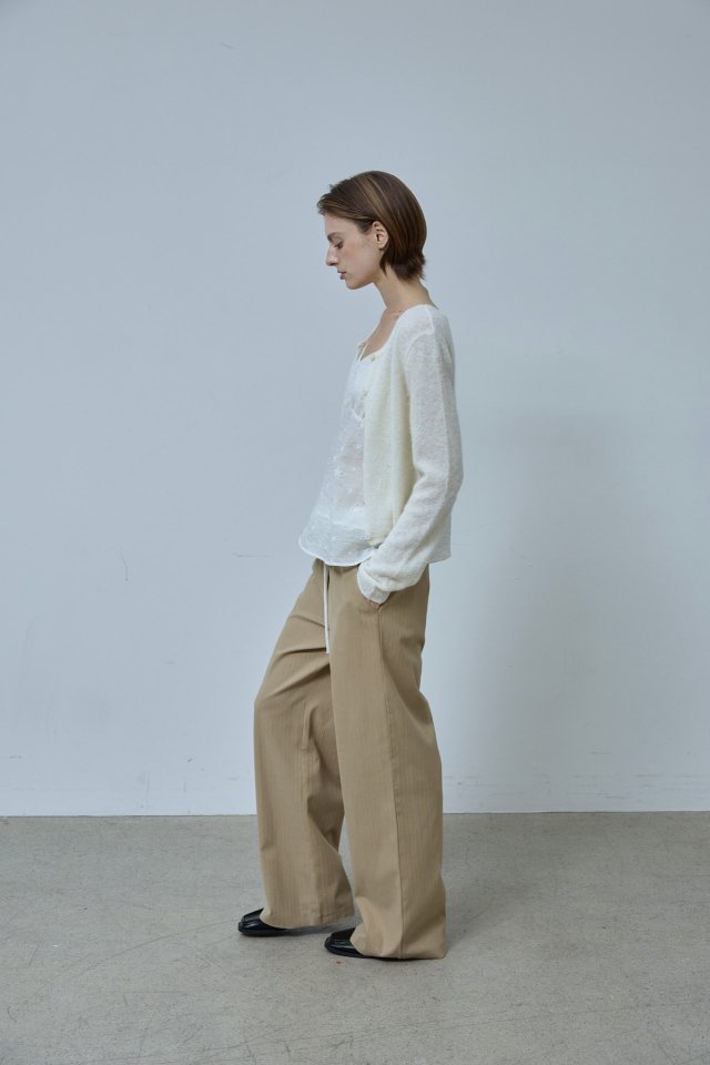 Better - Korean Women Fashion - #momslook - Tug Banding Pants - 2