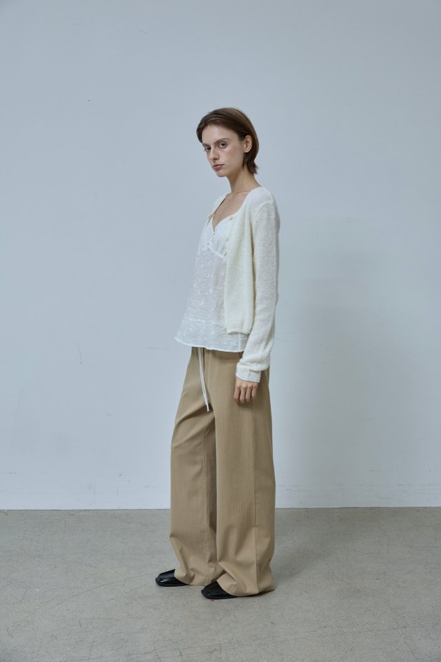 Better - Korean Women Fashion - #momslook - Tug Banding Pants - 3