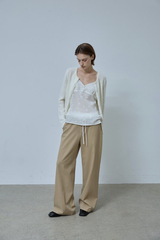 Better - Korean Women Fashion - #momslook - Tug Banding Pants - 4