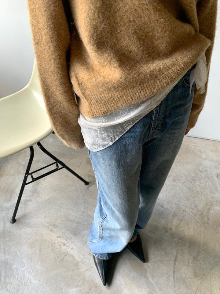 Better - Korean Women Fashion - #momslook - Port V-neck Knit Pullover - 8