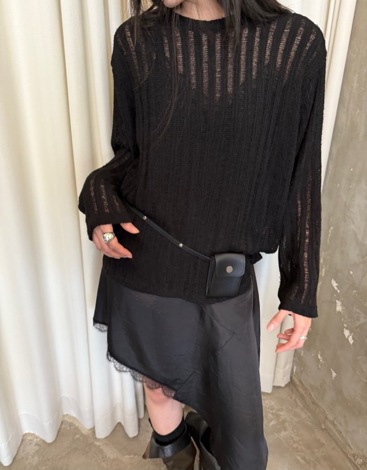 Better - Korean Women Fashion - #momslook - Beed Loose Tee