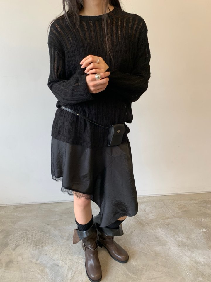 Better - Korean Women Fashion - #momslook - Beed Loose Tee - 9