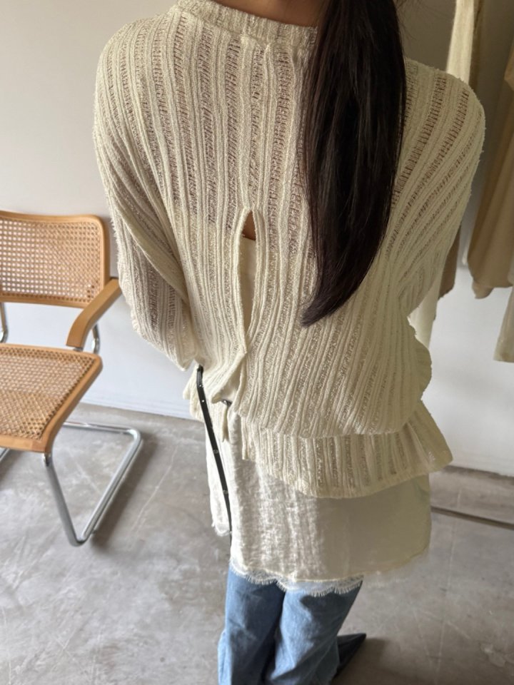 Better - Korean Women Fashion - #momslook - Beed Loose Tee - 6
