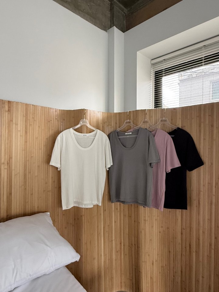 Better - Korean Women Fashion - #momslook - Nouvo U-neck Tee