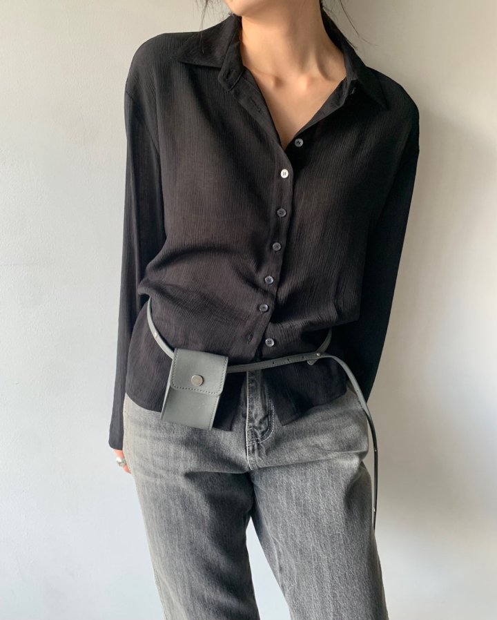 Better - Korean Women Fashion - #momslook - Flip Collar Blouse - 3