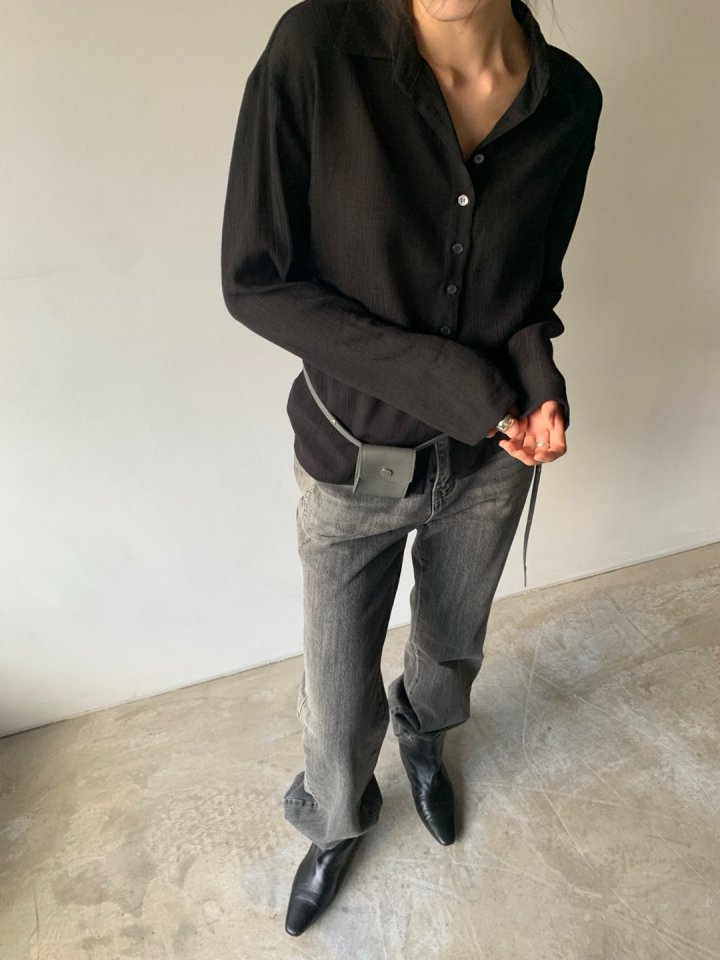 Better - Korean Women Fashion - #momslook - Flip Collar Blouse - 5