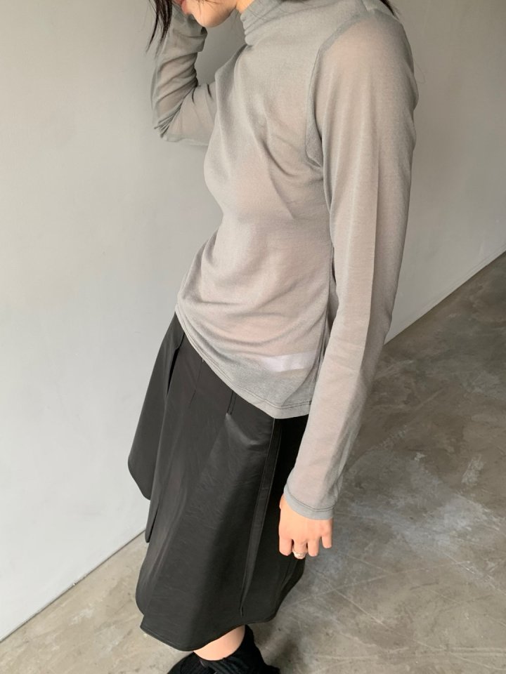 Better - Korean Women Fashion - #thelittlethings - Losh High Neck Tee - 4