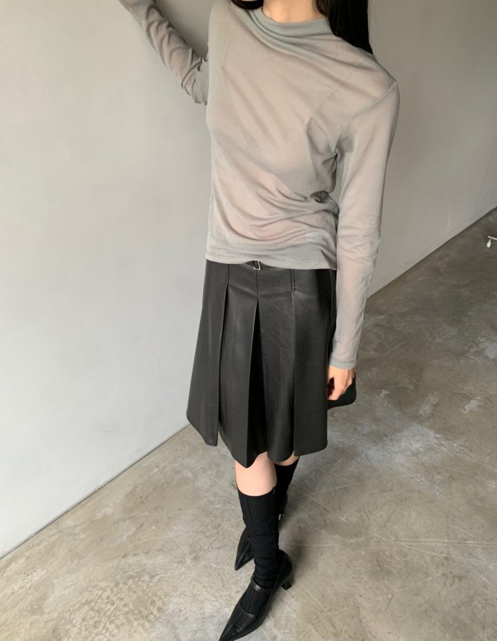 Better - Korean Women Fashion - #momslook - Losh High Neck Tee - 6