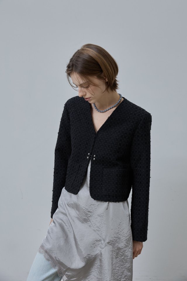 Better - Korean Women Fashion - #pursuepretty - Hera Tweed Jacket - 8