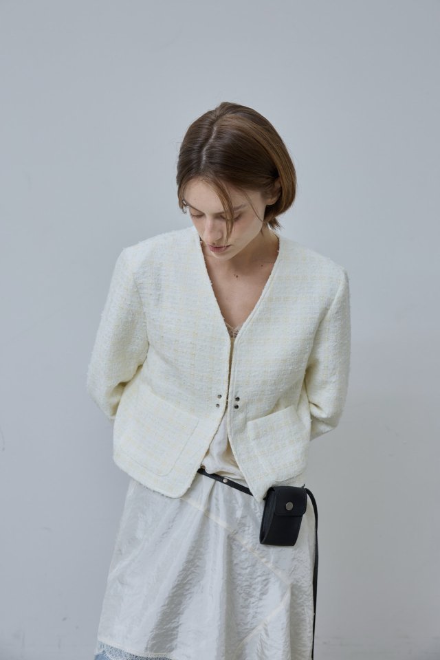 Better - Korean Women Fashion - #pursuepretty - Hera Tweed Jacket - 7