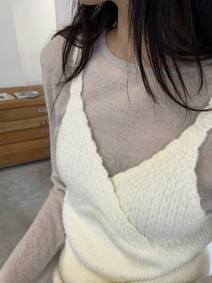 Better - Korean Women Fashion - #restrostyle - Youth Knit Vest - 3