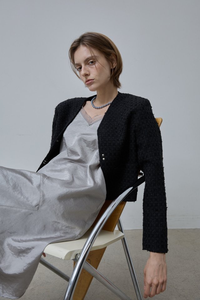 Better - Korean Women Fashion - #romanticstyle - Hera Tweed Jacket - 10