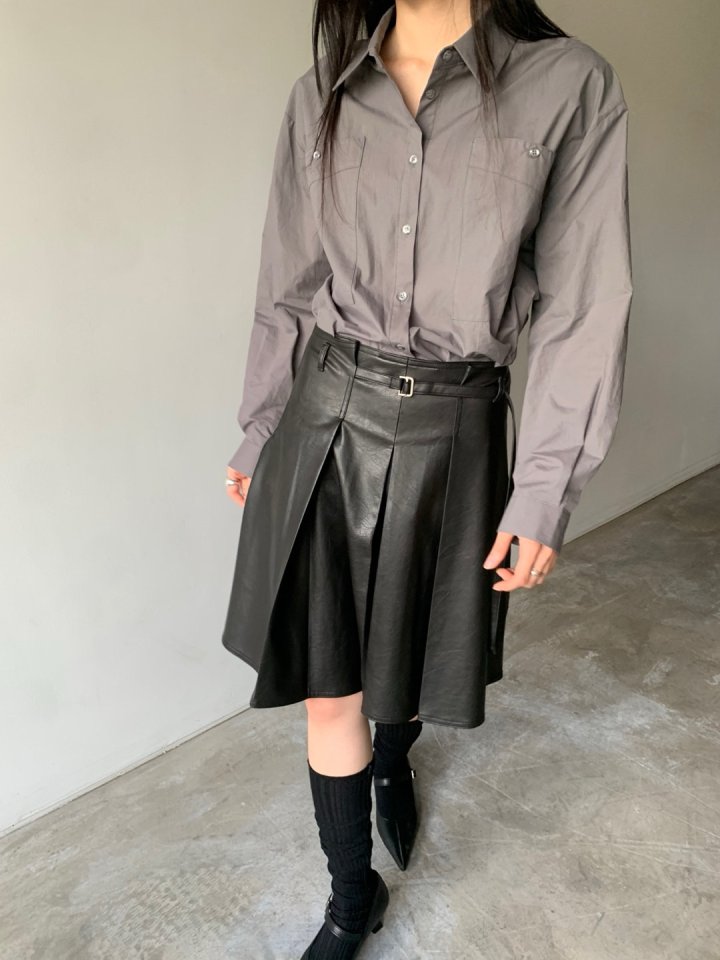 Better - Korean Women Fashion - #romanticstyle - Riel Sleeveless Top Shirt Set - 7
