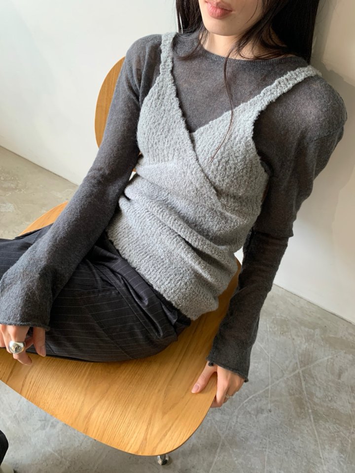 Better - Korean Women Fashion - #shopsmall - Youth Knit Vest - 6