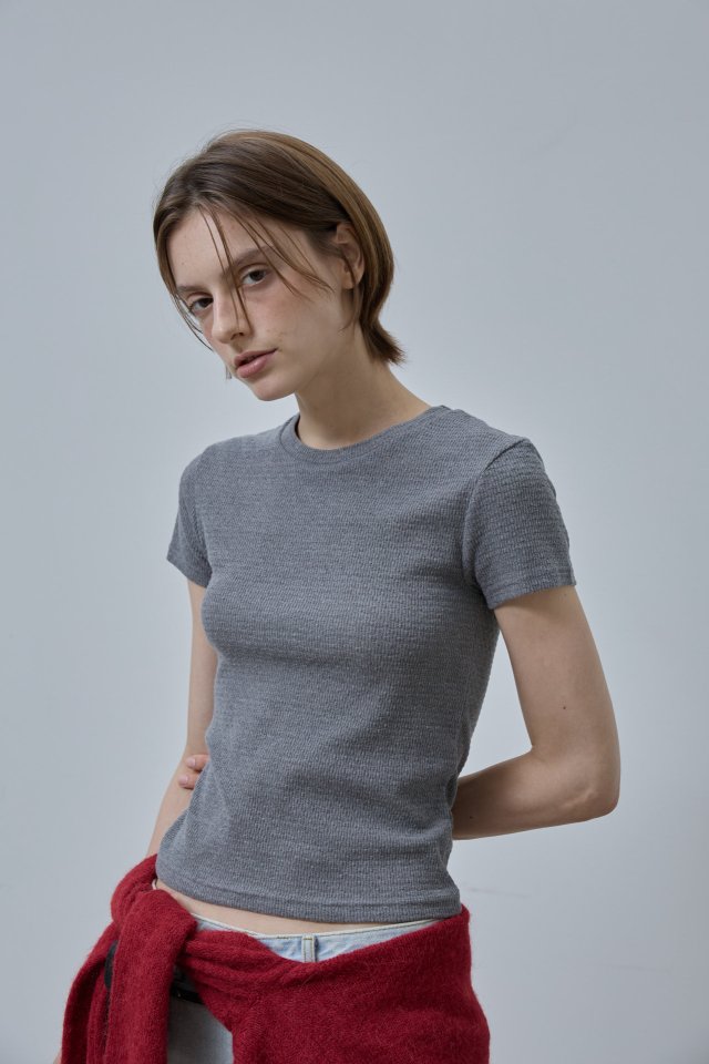 Better - Korean Women Fashion - #thatsdarling - Pointel Tee - 2