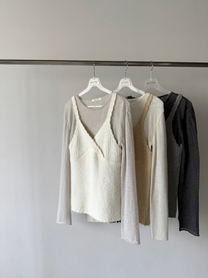 Better - Korean Women Fashion - #shopsmall - Youth Knit Vest - 4