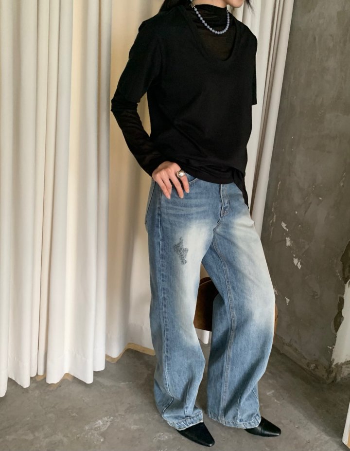 Better - Korean Women Fashion - #thelittlethings - Pintuck Denim Pants - 7