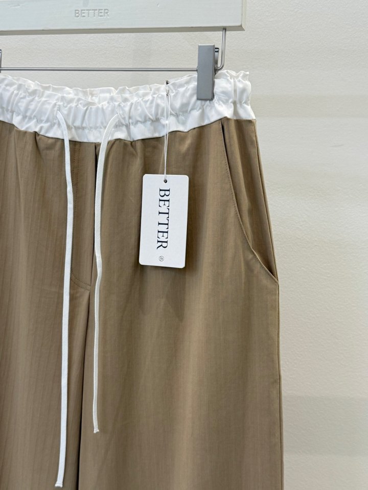 Better - Korean Women Fashion - #womensfashion - Tug Banding Pants - 4