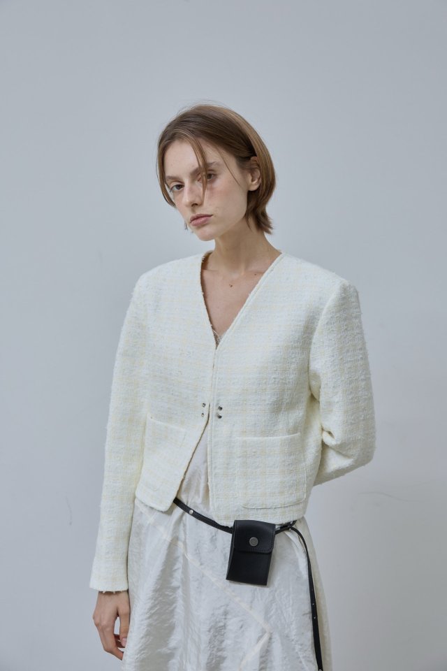 Better - Korean Women Fashion - #vintagekidsstyle - Hera Tweed Jacket - 6