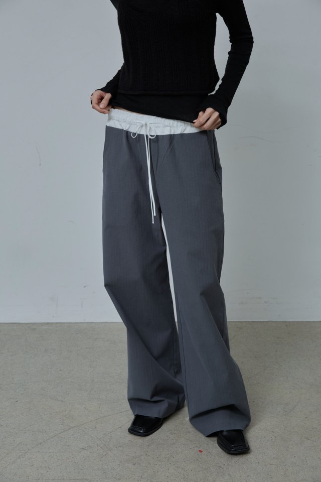 Better - Korean Women Fashion - #vintagekidsstyle - Tug Banding Pants - 6
