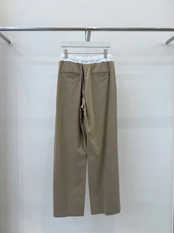 Better - Korean Women Fashion - #vintagekidsstyle - Tug Banding Pants - 5