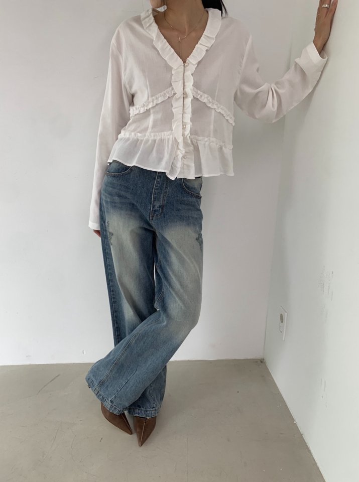 Better - Korean Women Fashion - #vintagekidsstyle - Pintuck Denim Pants