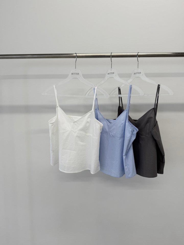 Better - Korean Women Fashion - #vintagekidsstyle - Riel Sleeveless Top Shirt Set - 3