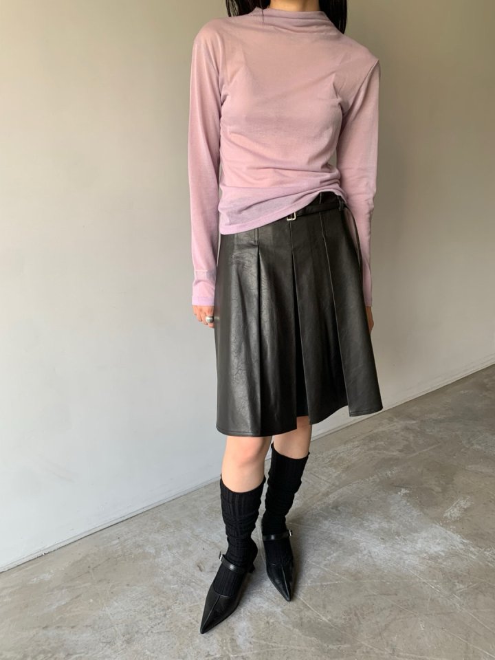 Better - Korean Women Fashion - #womensfashion - Losh High Neck Tee - 7