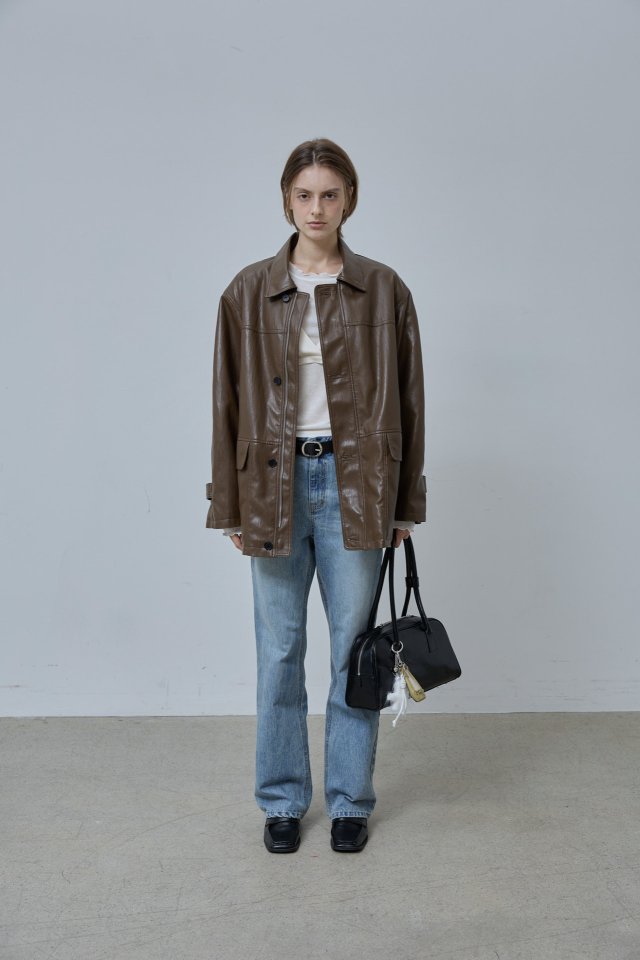 Better - Korean Women Fashion - #womensfashion - Lenno Leather Jacket - 3
